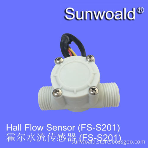 G1/2" mini Plastic Water hall Sensor water flow meter sensor